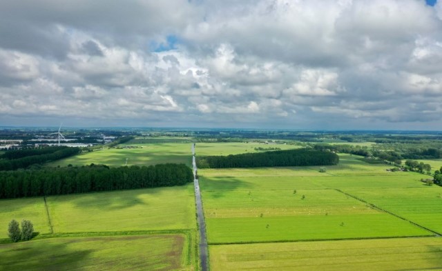 Vista aérea de los campos alrededor de Culemborg. Tim van Dijk - TMedia